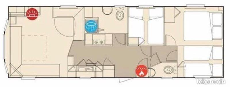 Mobil-Home Spatieux 8Pers - Brume Saint-Julien-en-Born Dış mekan fotoğraf